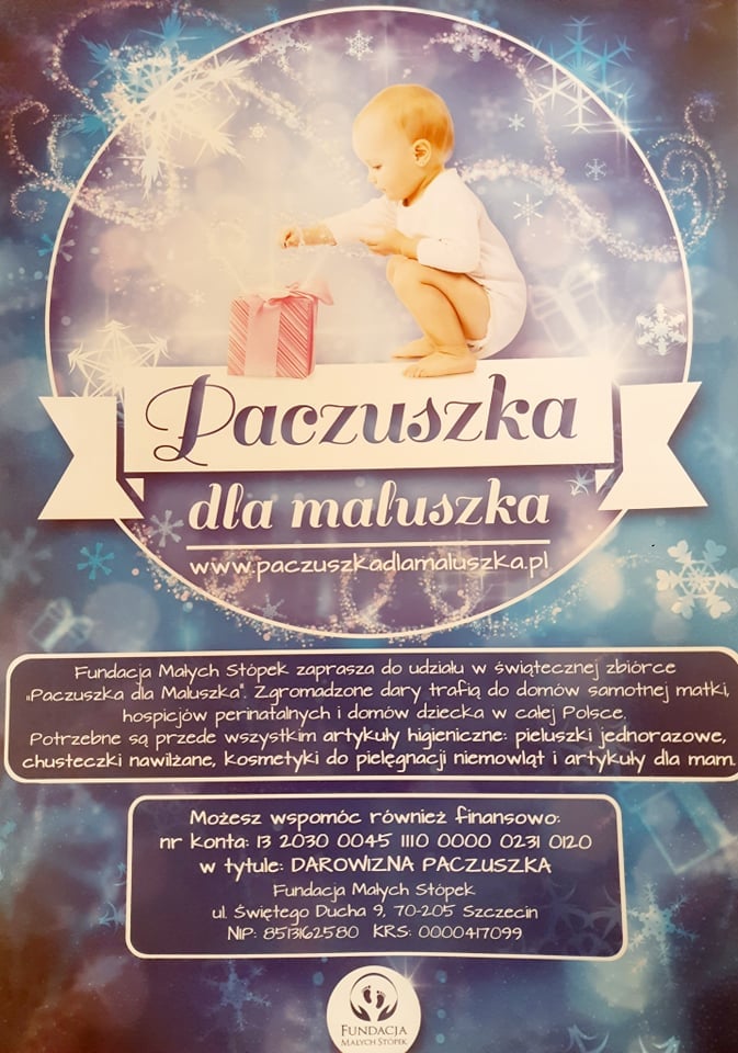 Informacja o akcji "Pacuszka dla Maluszka"