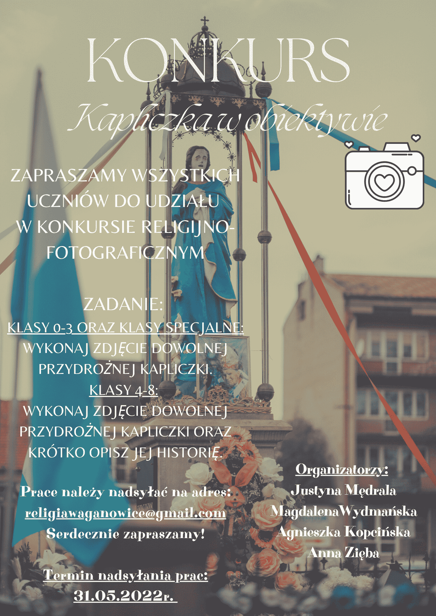 Zapraszamy do konkursu "Kapliczka w obiektywie"
