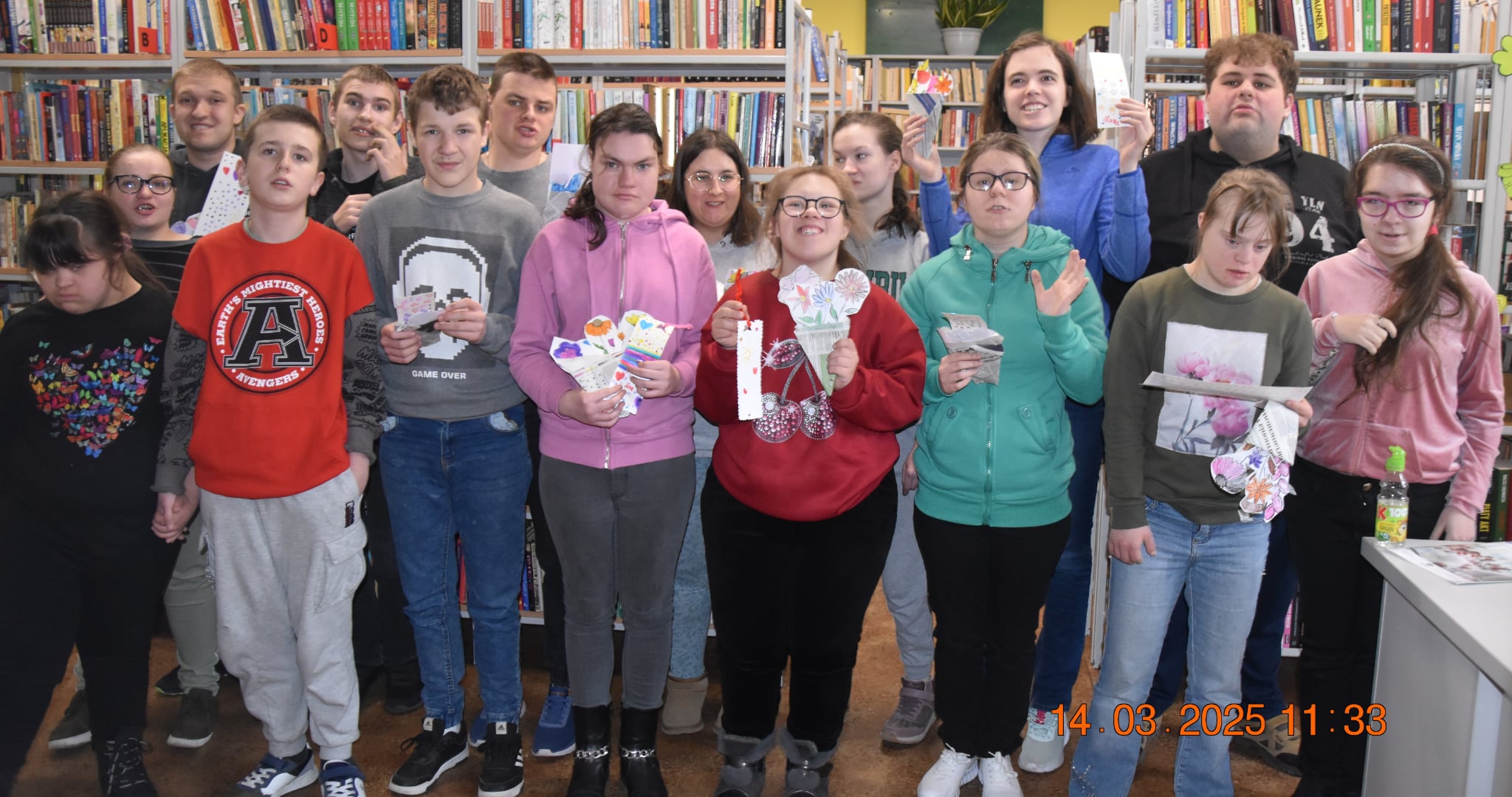 Warsztaty w Bibliotece Miejskiej w Słomnikach - zdjęcie główne