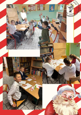 Kreatywność i zabawa – dzieci rysują Mikołaja i rozwiązują świąteczne zagadki, zdjęcie 3 z 5